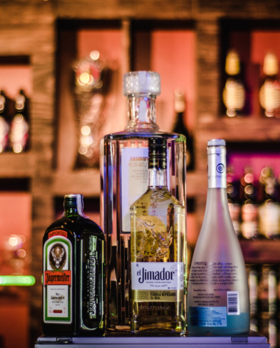 the alcohol that can be served at the bar when you contact us