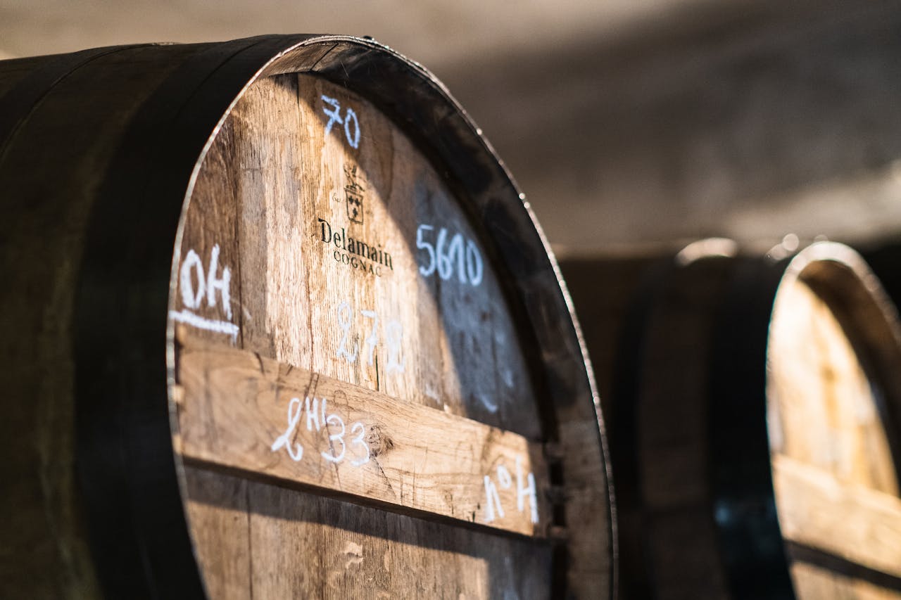 barrels of cognac illustrating How to Tell the Difference between spirits